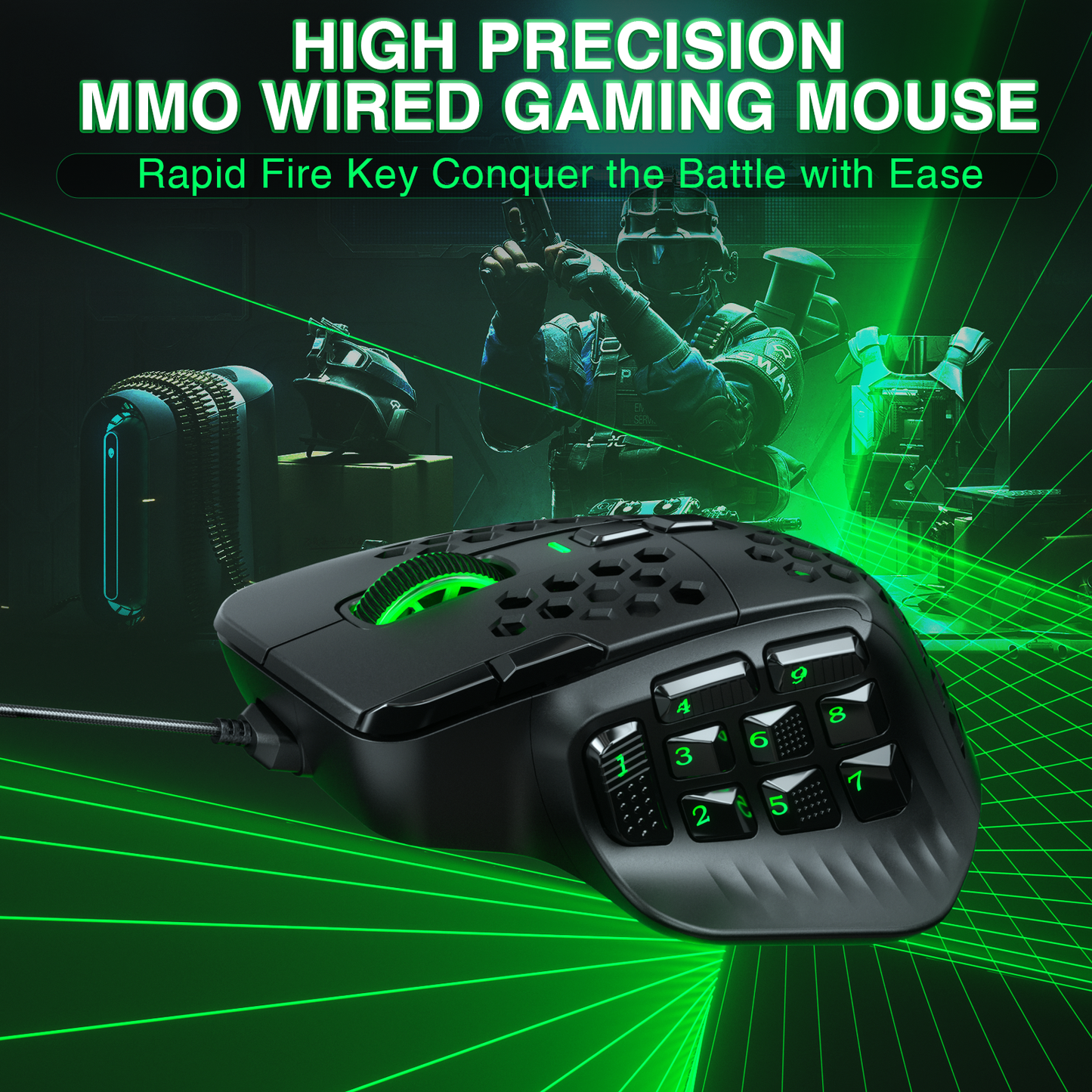 SM809 Wired Gaming Mouse