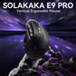 Solakaka E9 Pro Wireless Vertical MMO Gaming Ergonomic Lightweight Mouse