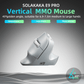 Solakaka E9 Pro Wireless Vertical MMO Gaming Ergonomic Mouse