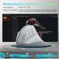 Solakaka E9 Pro Wireless Vertical MMO Gaming Ergonomic Mouse