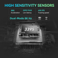 Solakaka E9 Pro Wireless Vertical MMO Gaming Ergonomic Mouse
