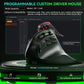 Solakaka E9 Vertical  Ergonomic MMO Gaming Wireless Mouse