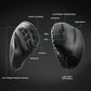 Solakaka E9 Vertical  Ergonomic MMO Gaming Wireless Mouse