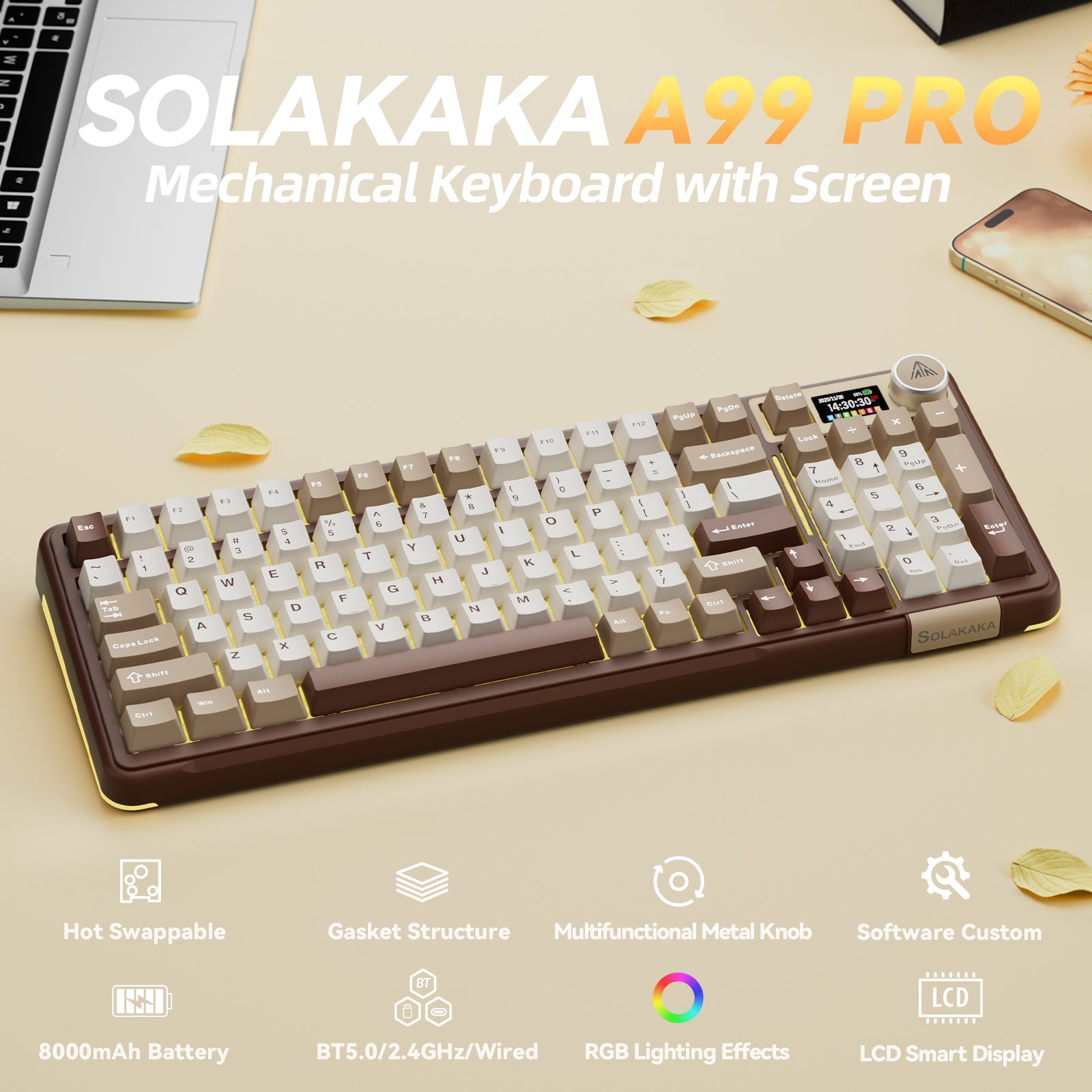 SOLAKAKA A99 Pro Mechanical Keyboard